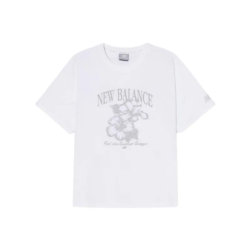 New Balance T Shirt Women's White-0
