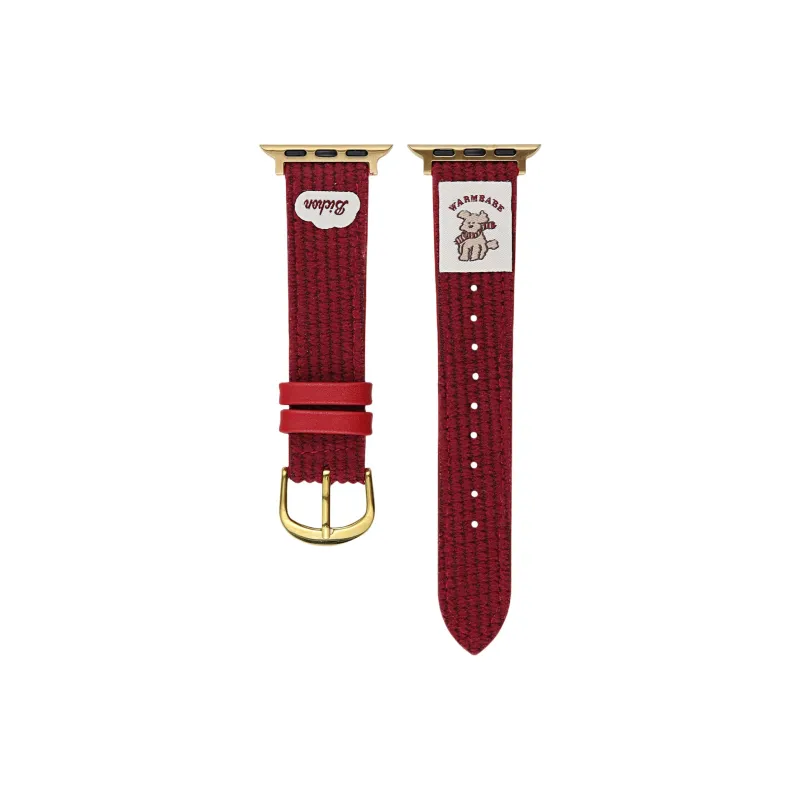 Vobafe Apple Compatibility Watch Band 130mm Fabric Material-16