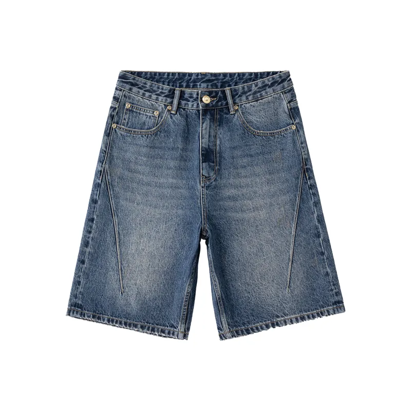 Jeep Denim Shorts Unisex Vintage Blue-0