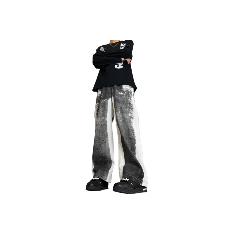 PVPVPV Jeans Unisex Black White-0