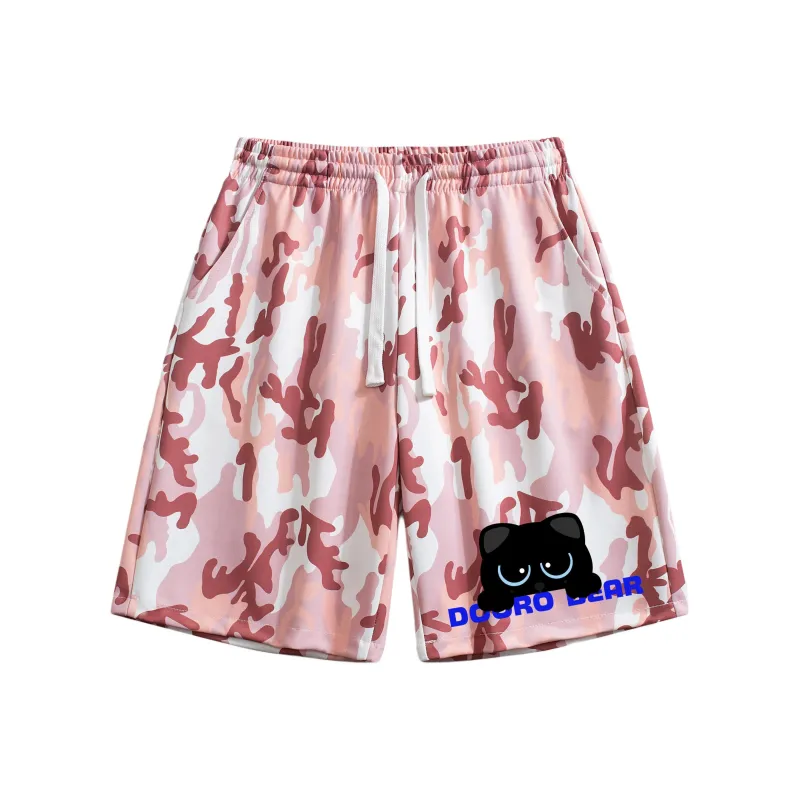 Budding Bear Casual Shorts Unisex-4