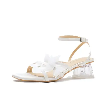 GOSO One Strap Sandals 5CM Women's Ecru
