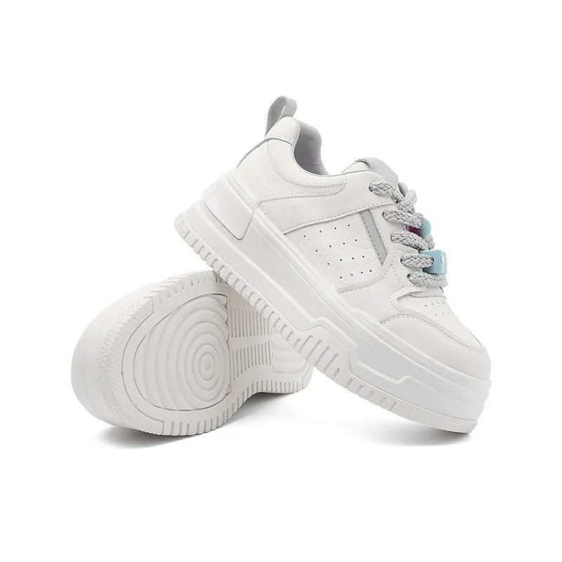 Liddy Lightweight, Height Enhancing, Breathable, Abrasion Resistant Low Top Skateboard Shoes Women's-10