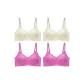 4 Pack (2 Champagne White+2 Rose Red)