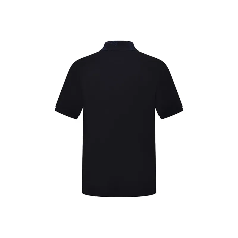 RARE Polo Shirts Men Navy Blue-1