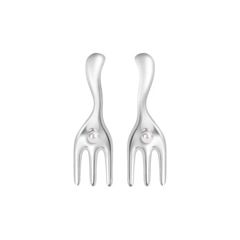 MACE MAVA Shell Pearl Earrings Women's-4