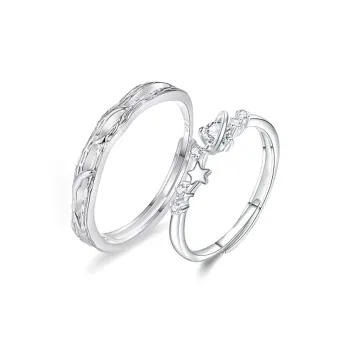 LIU GUI FU JEWELRY 999 Fine Silver Rings Unisex