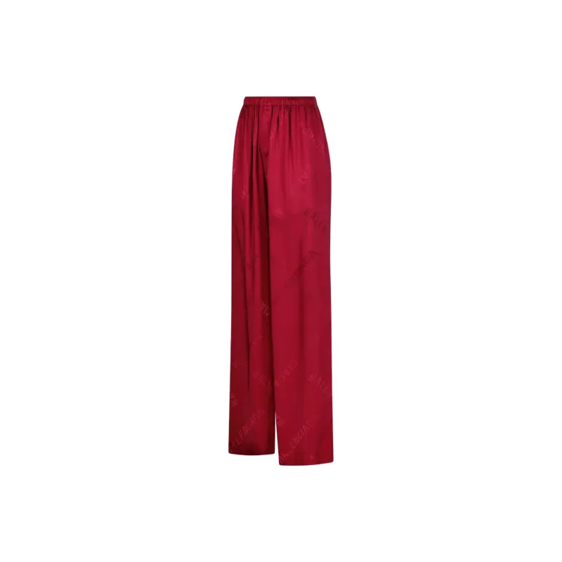 Balenciaga Pajama Pants Women's Red-2