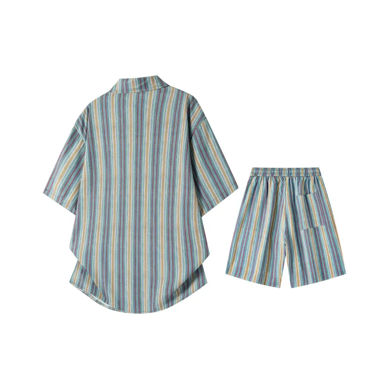 FAKE VINTAGE Shirt Matching Set Unisex-7