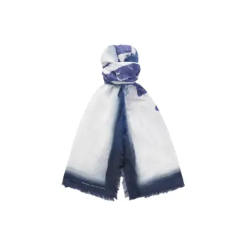 DRIES VAN NOTEN Cotton Shawls Men's Blue
