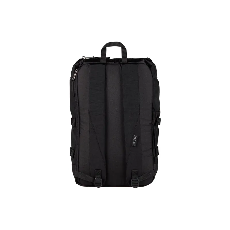 JanSport Recycled Polyester Backpack Unisex Black-3