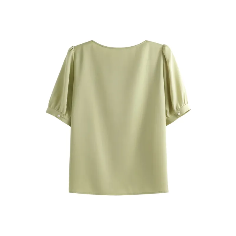 She Enjoys Chiffon Shirt Women's-8