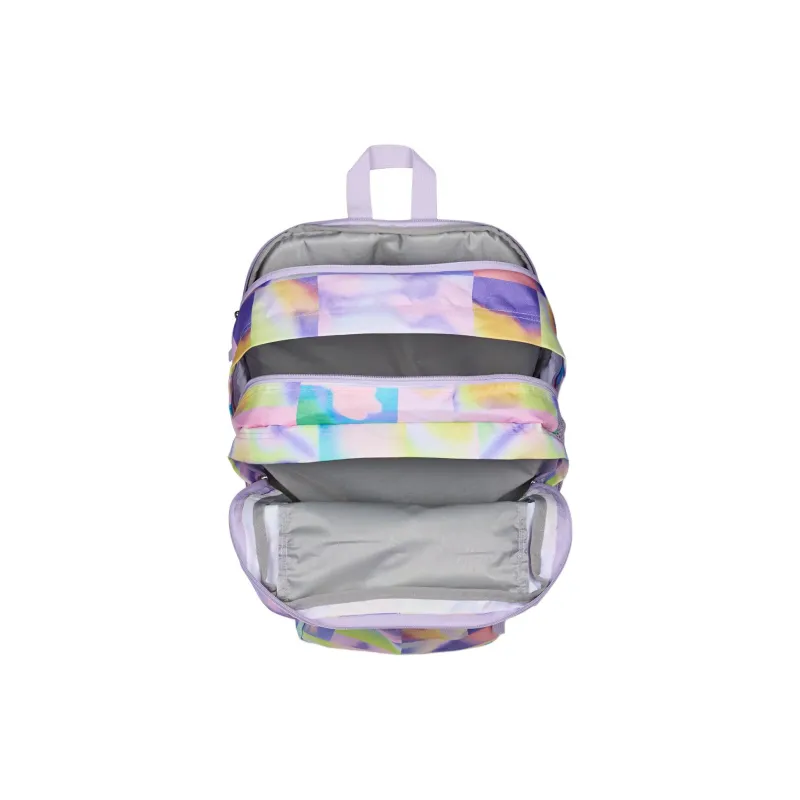 JanSport Polyester Backpack Women's Pink & Blue-6