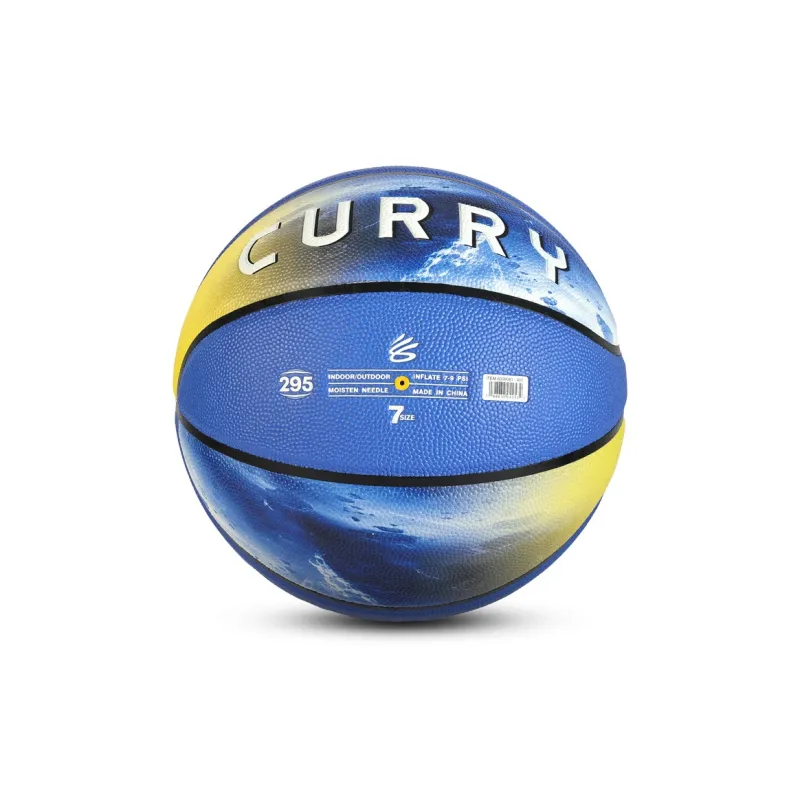 Under Armour PU Basketball Interstellar Blue Size 7 Ball Street Training Competition Unisex-3