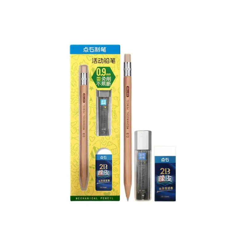 Point Stones 0.9mm Low Center of Gravity Wooden Club With Ergonomic Grip Design Pencils-0