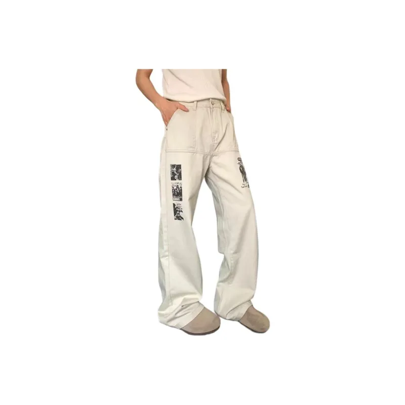 RASHOMONG Jeans Unisex Apricot-0