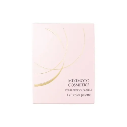 MIKIMOTO Tricolor Clear Pearlescent Eyeshadow Palette Case Portable Convenient