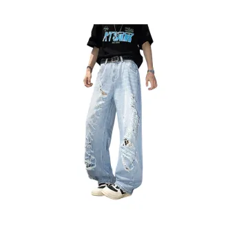 OKPI Jeans Unisex High Street Blue