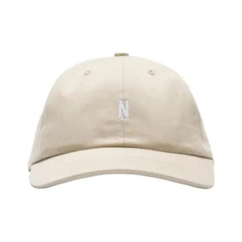 NORSE PROJECTS Cotton Baseball Caps Unisex Beige