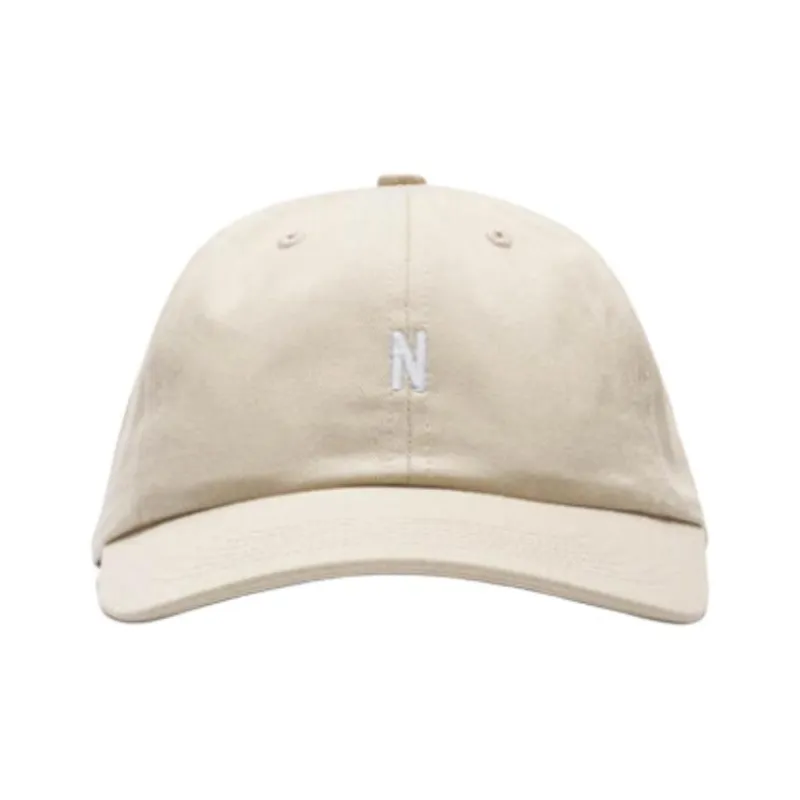 NORSE PROJECTS Cotton Baseball Caps Unisex Beige-0