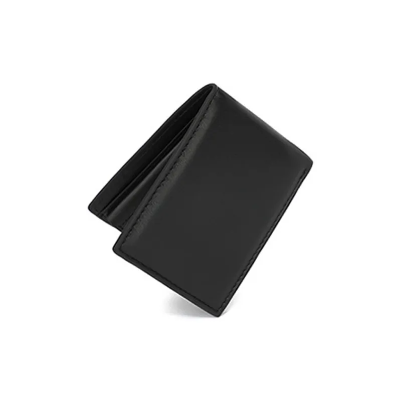 CARTELO Polyester Wallet Men's Black/Carbon Fiber Pattern-7