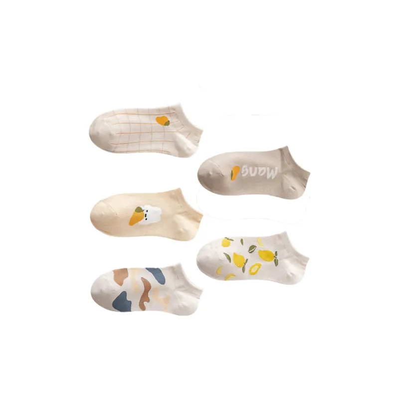 The Temptation Of The Muse Ankle Socks Women's 5 Pack-12