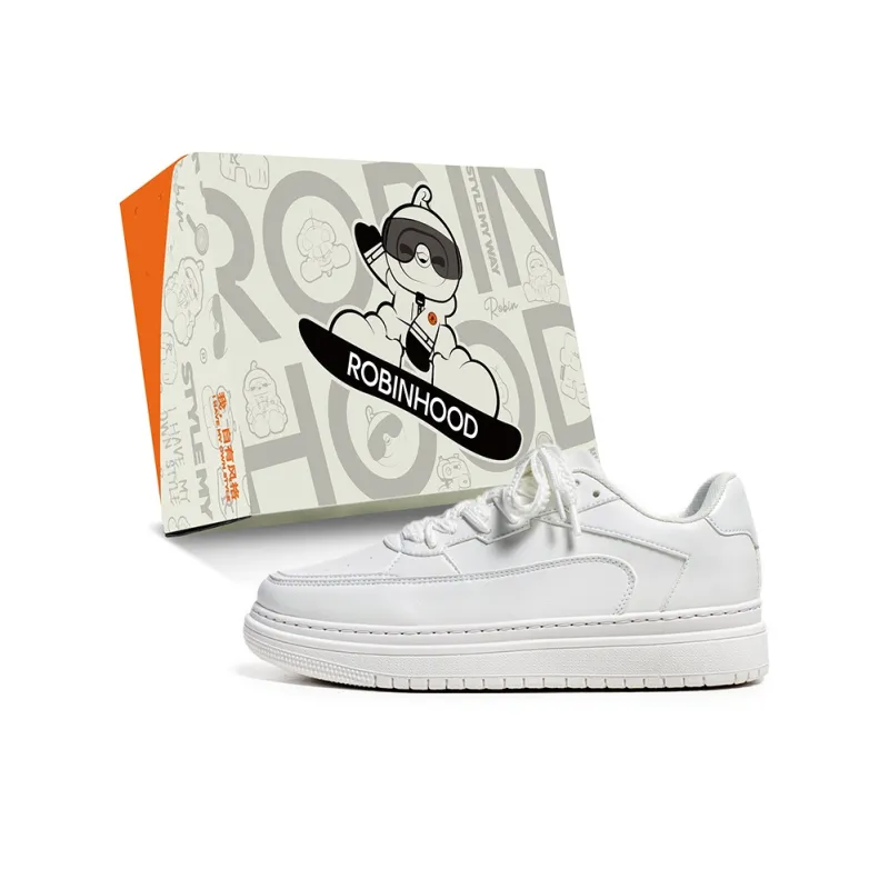 ROBINHOOD Slip Resistant, Abrasion Resistant, Lightweight, Breathable Low Top Skateboard Shoes Men's Box Included-5