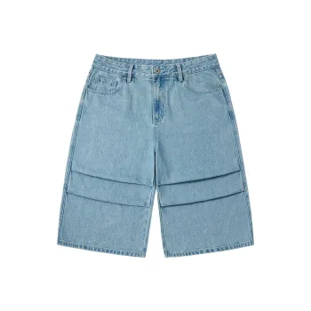PSO Brand Denim Shorts Unisex