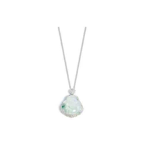 Jin Ruibang African Emerald Necklaces Women's