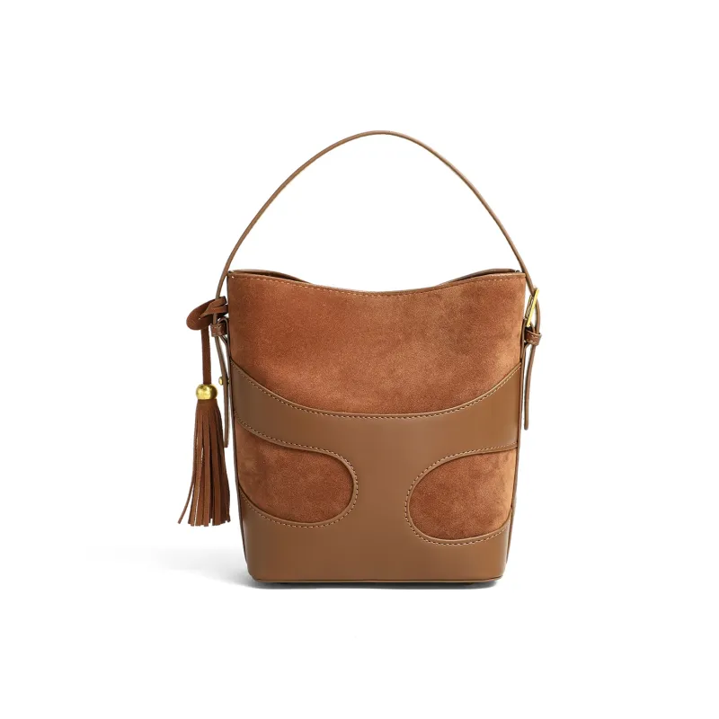 PT'SON Synthetic Leather Shoulder Bag, Crossbody Bag, Handbag Regular Women's Brown/Coffee-3
