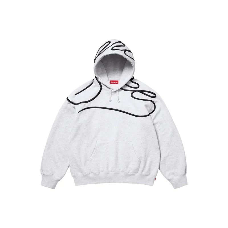 Supreme Shoulder Script Hooded Sweatshirt-5