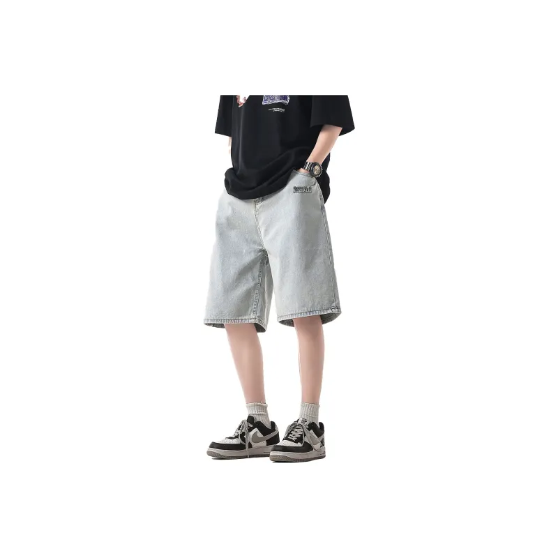 Double Dealer Denim Shorts Unisex-10