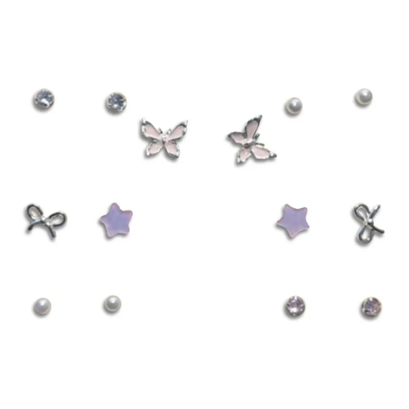 AEMC Alloy Stud Earrings Unisex-3