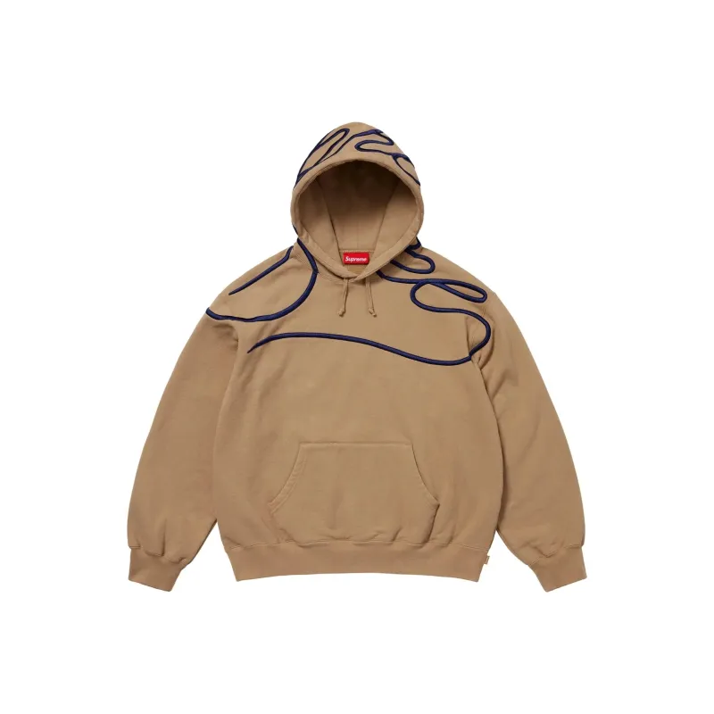 Supreme Shoulder Script Hooded Sweatshirt-2