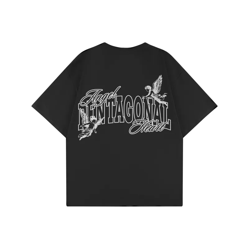 PENTAGONAL HEART T Shirt Unisex-2