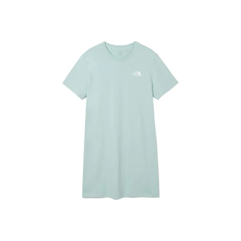 THE NORTH FACE Short Sleeved Dress Women's Mint-0