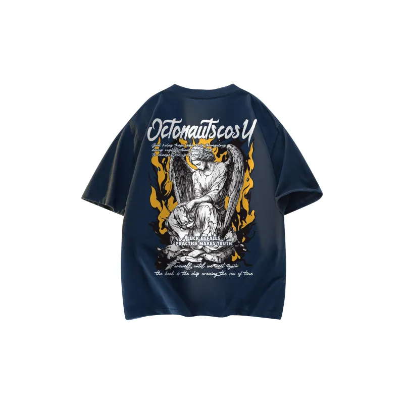 Small Columns Under The Sea T Shirt Unisex-6