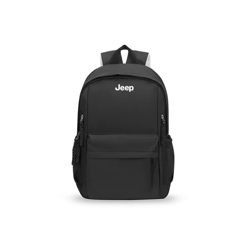 Jeep Nylon Backpack Unisex Black/Red/Yellow/Pink-0