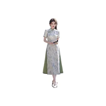MJ Cheongsams Women's White