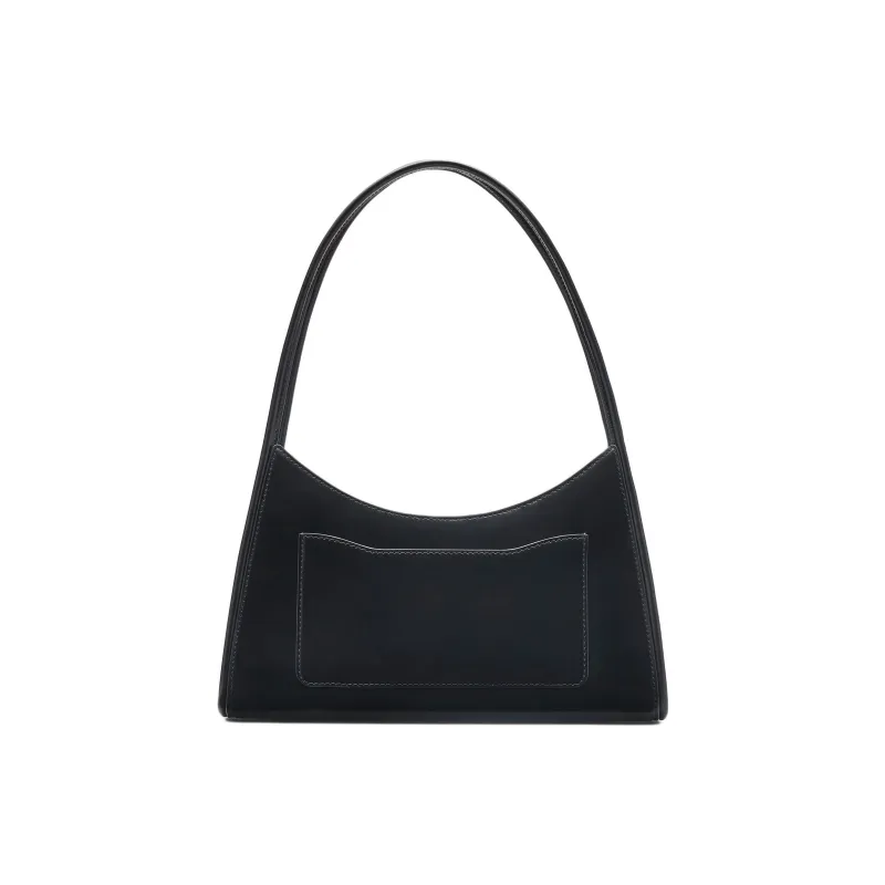 MARC JACOBS Leather Shoulder Bag Regular Women's Black-1