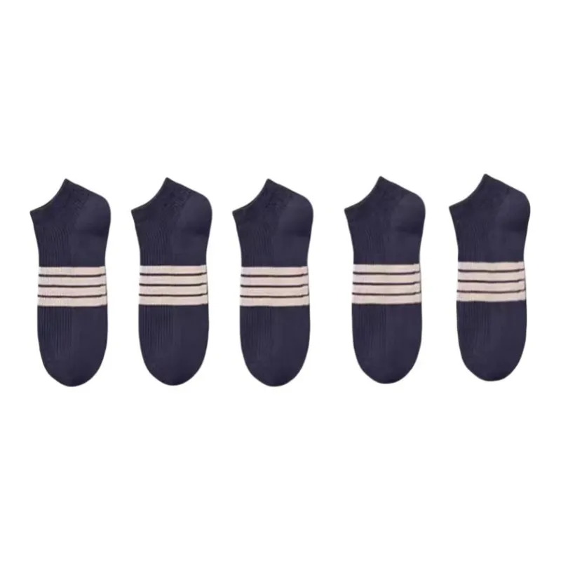 Gentle Welcome No Show Socks Men's 5 Pack-5