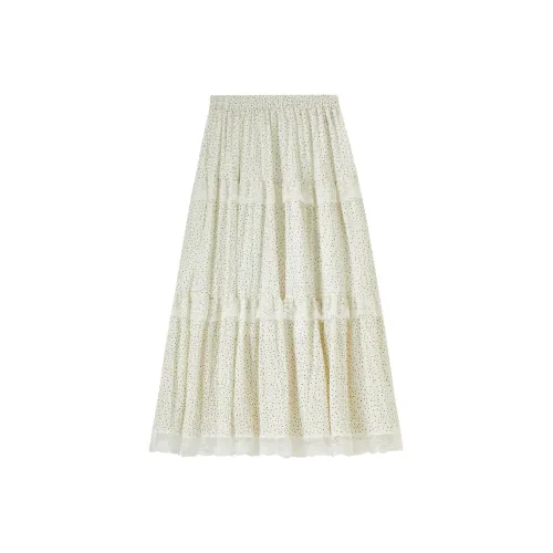 SENTUBILA Casual Long Skirt Women's