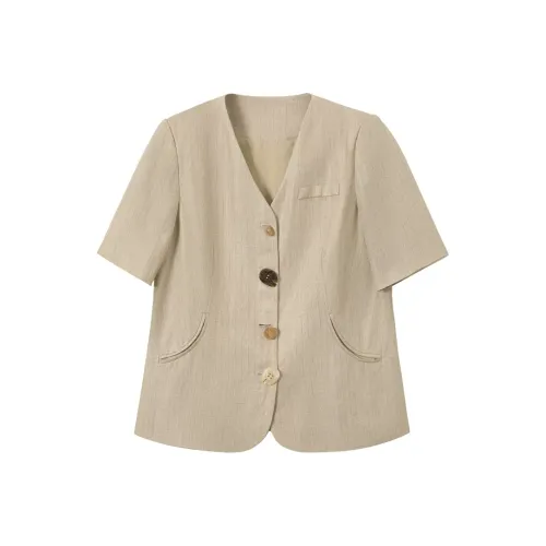 SHUXI Business Suits Women's Ash Wood Gray