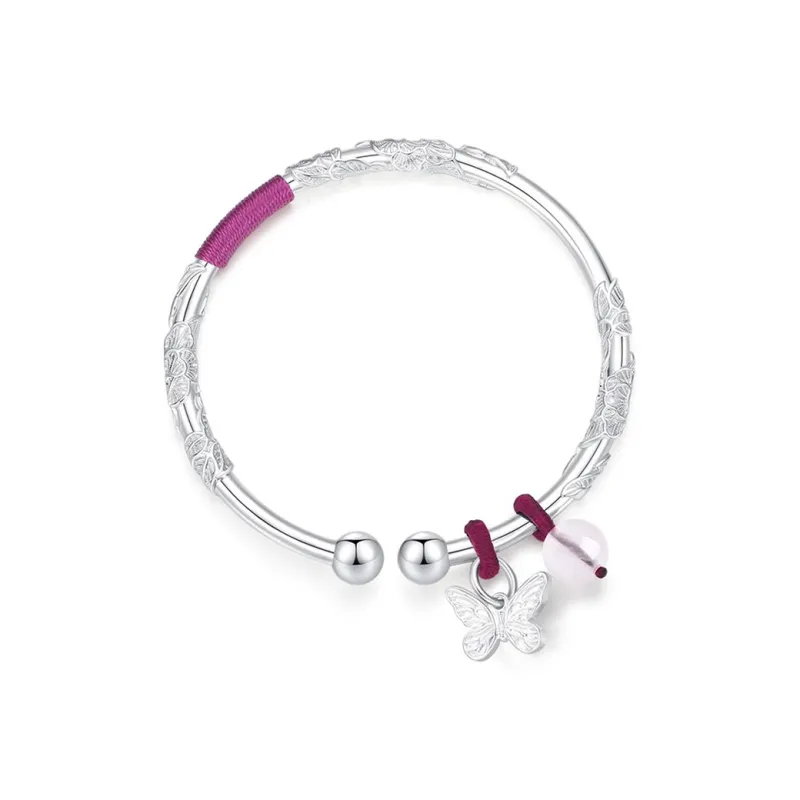 AFN 999 Fine Silver Bangles Women's-6