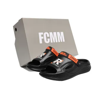FCMM Beach Sandals Men Black/Green