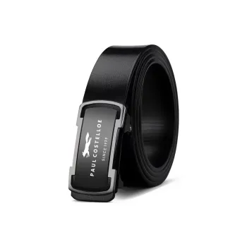 PAUL COSTELLOE Cow Split Leather Belts Unisex 3.5cm