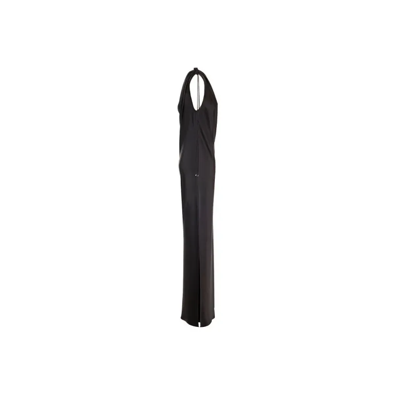 MaxMara Opera One shoulder Silk Gown-3