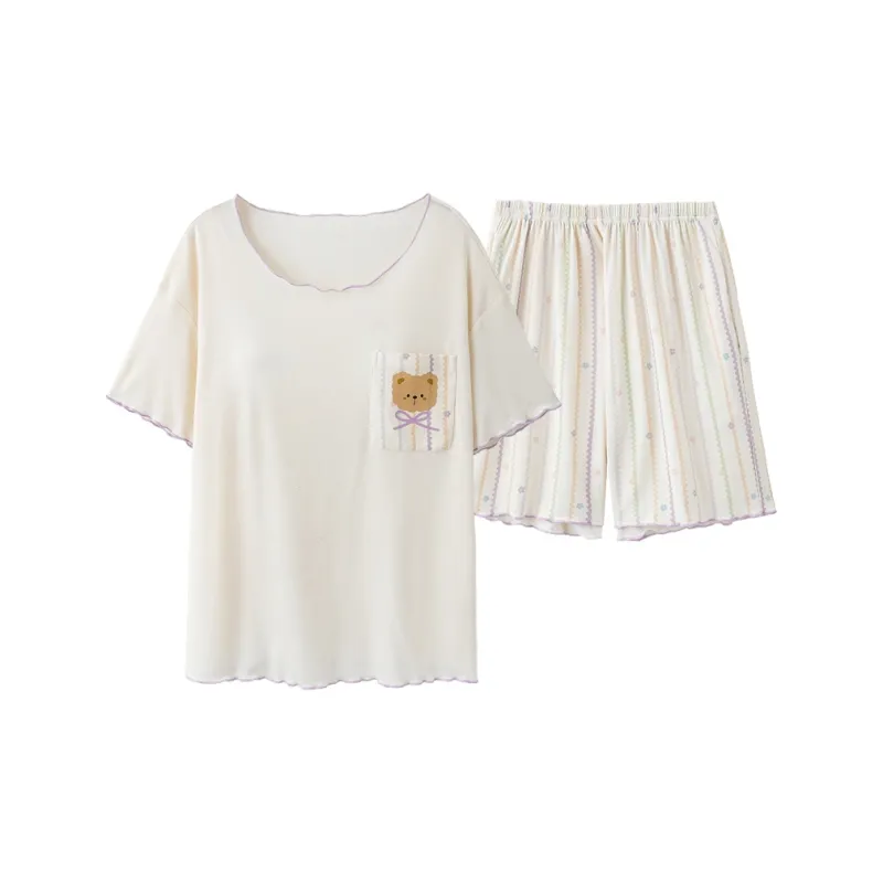 Pretty lady Women's Pajama Sets-0