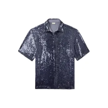 DRIES VAN NOTEN Shirt Men's Marine Blue