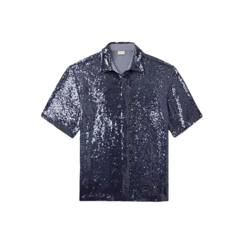 DRIES VAN NOTEN Shirt Men's Marine Blue-0